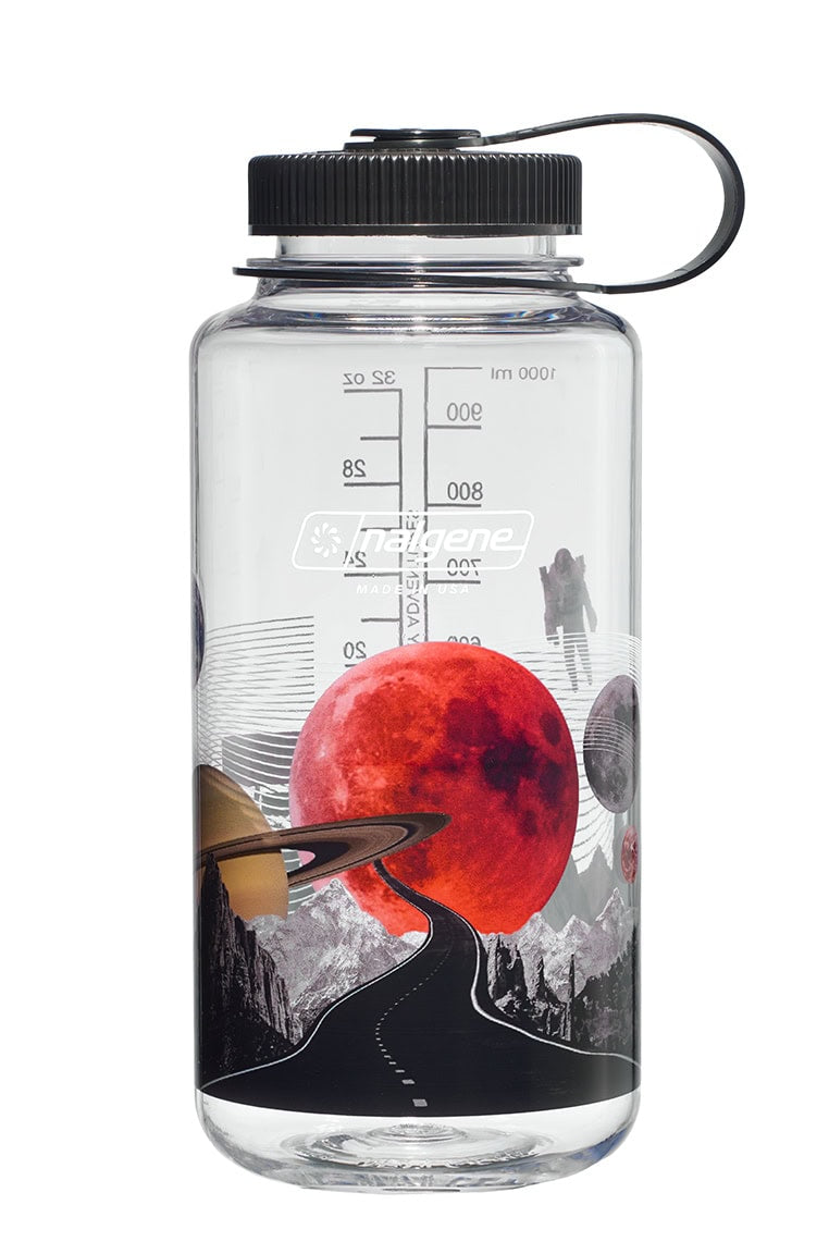 Nalgene product image: 32oz Wide Mouth Surrealist Bottles Y4 — 32oz Wide Mouth Surrealist Bottles