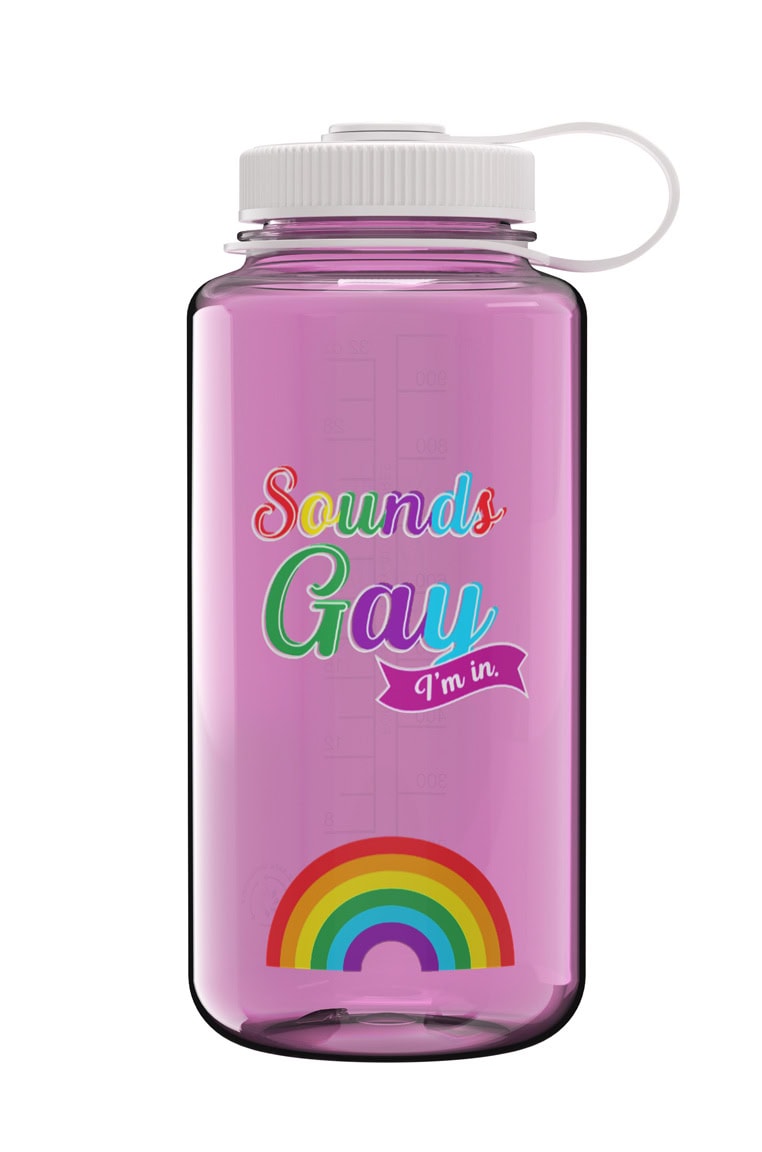 Nalgene product image: 32oz Wide Mouth Pride Bottle L5 — 32oz Wide Mouth Pride Bottle