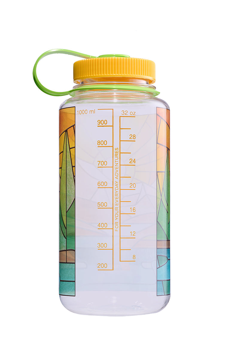 Nalgene product image: 32oz Wide Mouth Stained Glass Print Bottles Y7 — 32oz Wide Mouth Stained Glass Print Bottles