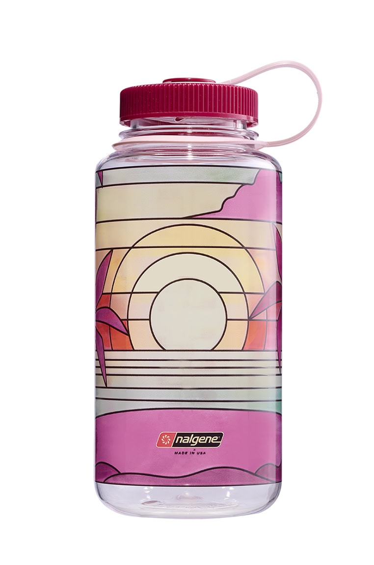 Nalgene product detail: 32oz Wide Mouth Stained Glass Print Bottles Y7 — 32oz Wide Mouth Stained Glass Print Bottles