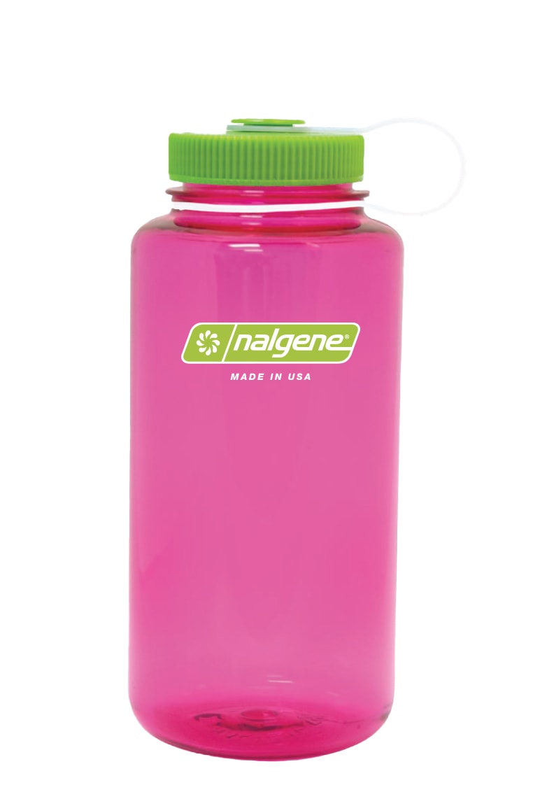 Nalgene product view: 32oz Wide Mouth Becca Pink Bottle J1 — 32oz Wide Mouth Becca Pink Bottle