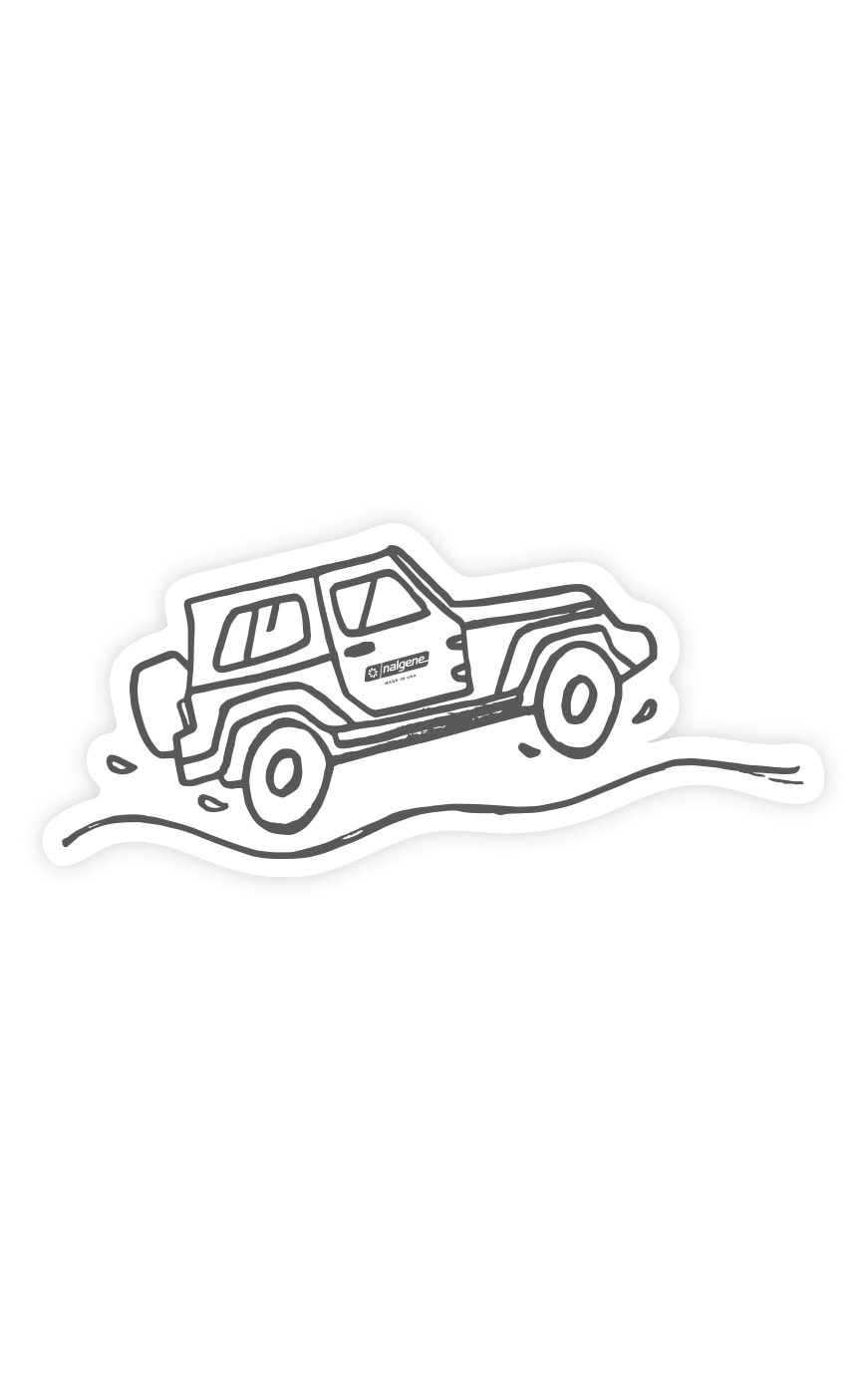 Nalgene product image: SUV Sticker M4 — SUV Sticker