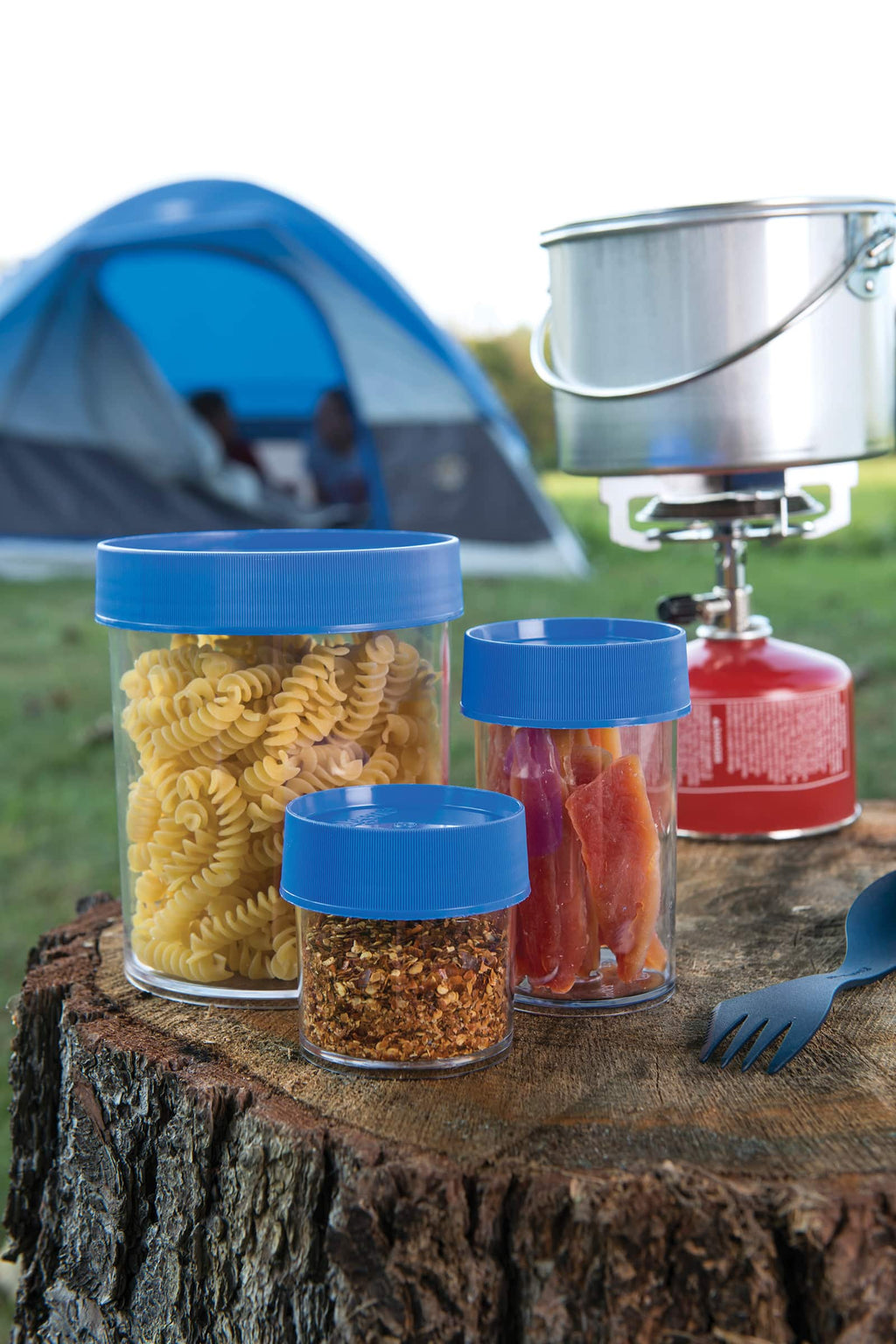 Nalgene product image: 32oz Storage Jar – Blue Lid Q3 — 32oz Storage Jar – Blue Lid