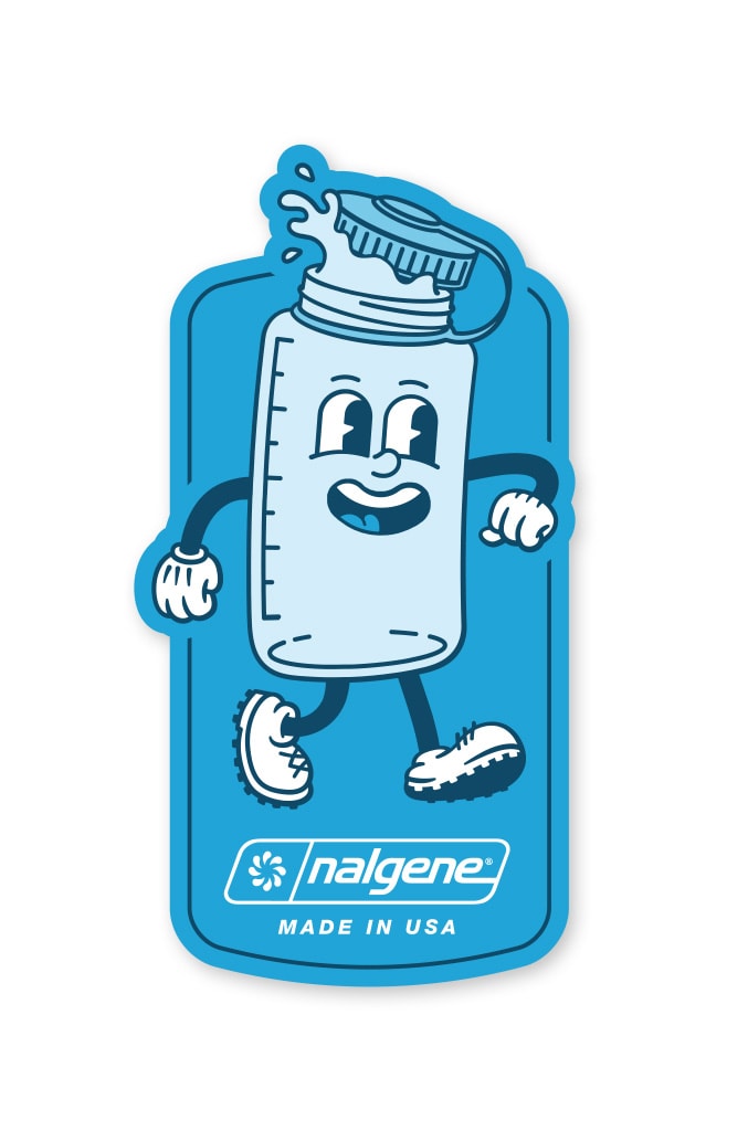 Gene The Nalgene Sticker — Gene The Nalgene Sticker Z4