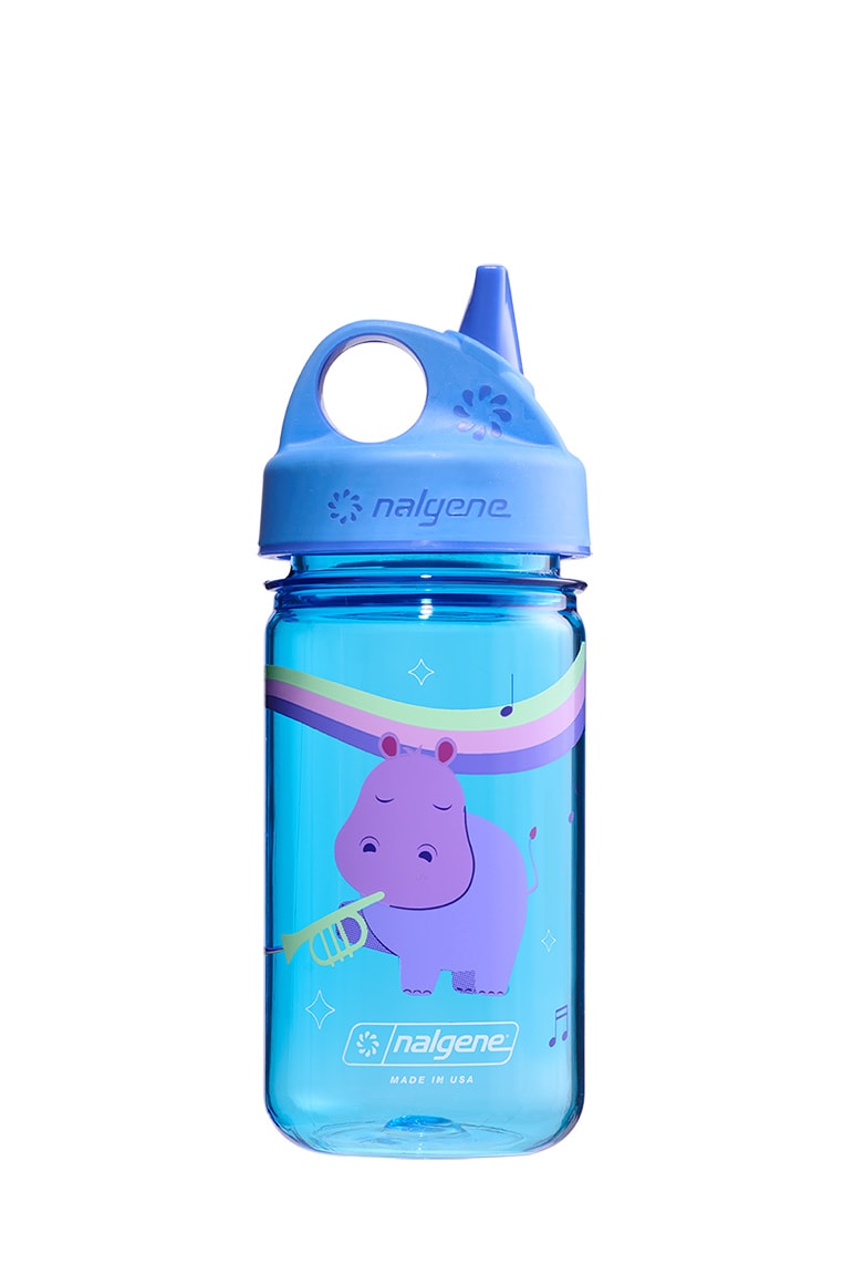 Nalgene product detail: 12oz Kids Grip-N-Gulp with Graphics H2 — 12oz Kids Grip-N-Gulp with Graphics