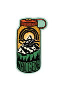 Nalgene product detail: Mountain Peak Sticker C7 — Mountain Peak Sticker