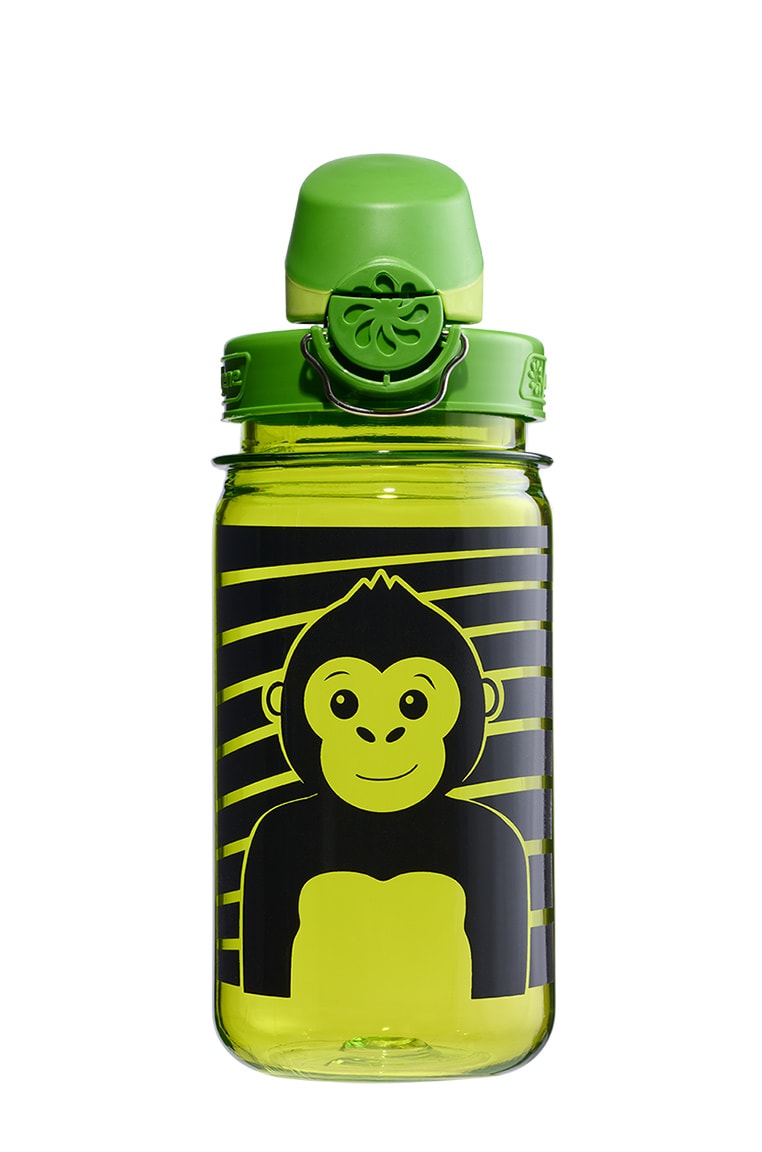 Nalgene product detail: 12oz On-The-Fly Kids Lock-Top Bottle with Graphics K5 — 12oz On-The-Fly Kids Lock-Top Bottle with Graphics
