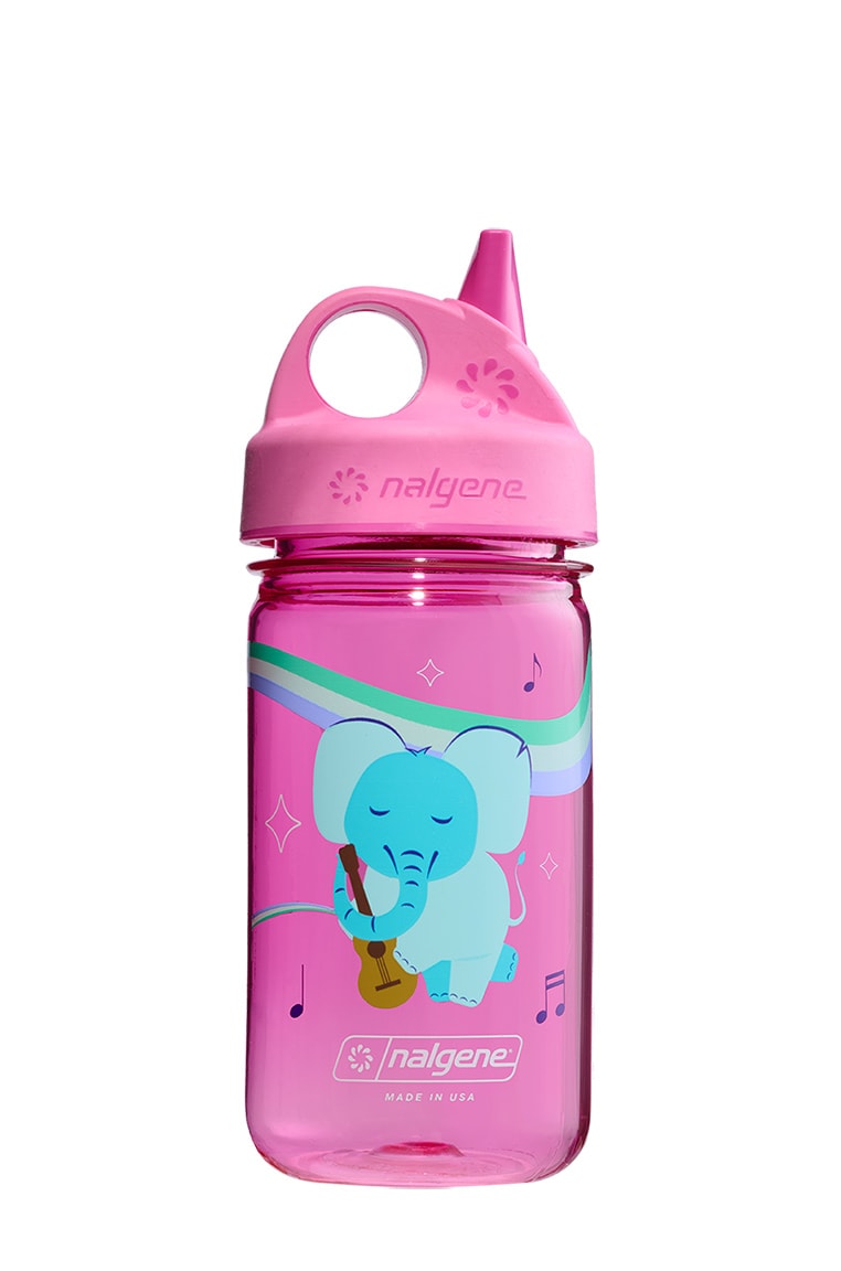 Nalgene product detail: 12oz Kids Grip-N-Gulp with Graphics H2 — 12oz Kids Grip-N-Gulp with Graphics