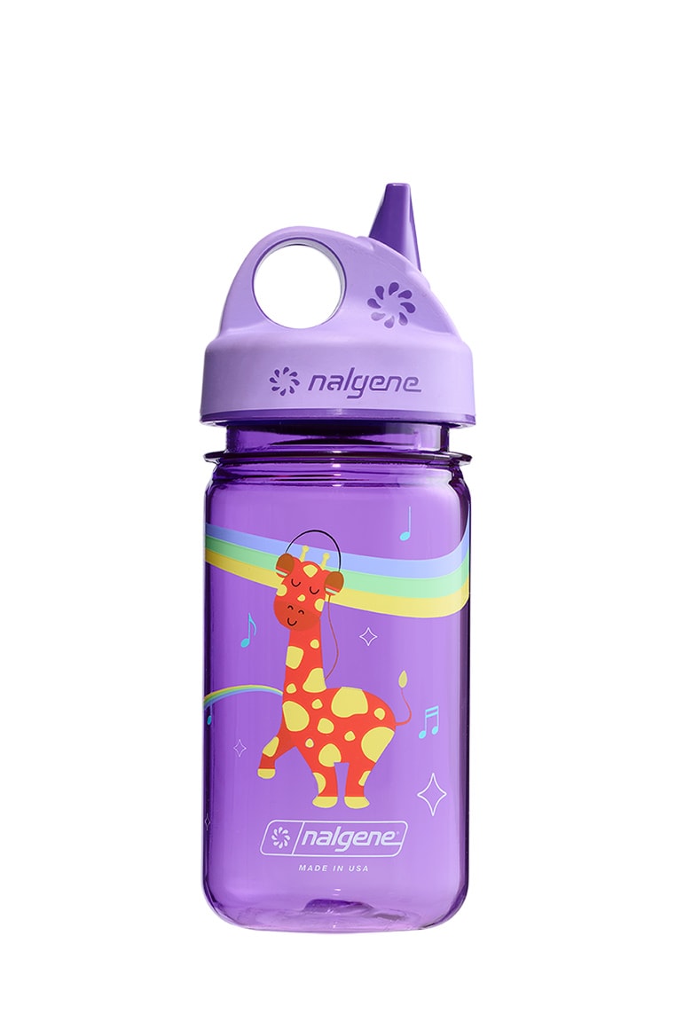 Nalgene product image: 12oz Kids Grip-N-Gulp with Graphics H2 — 12oz Kids Grip-N-Gulp with Graphics
