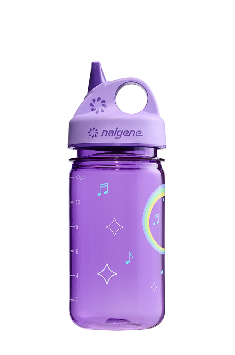 Nalgene product image: 12oz Kids Grip-N-Gulp with Graphics H2 — 12oz Kids Grip-N-Gulp with Graphics