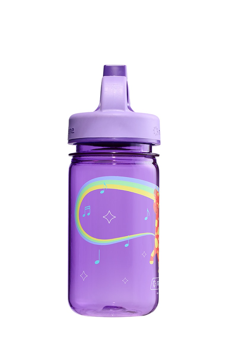 Nalgene product detail: 12oz Kids Grip-N-Gulp with Graphics H2 — 12oz Kids Grip-N-Gulp with Graphics