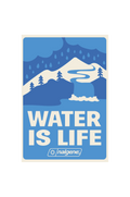 Nalgene product detail: Water Is Life Sticker E5 — Water Is Life Sticker