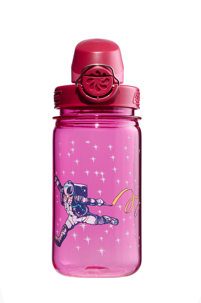 Nalgene product detail: 12oz On-The-Fly Kids Lock-Top Bottle with Graphics K5 — 12oz On-The-Fly Kids Lock-Top Bottle with Graphics