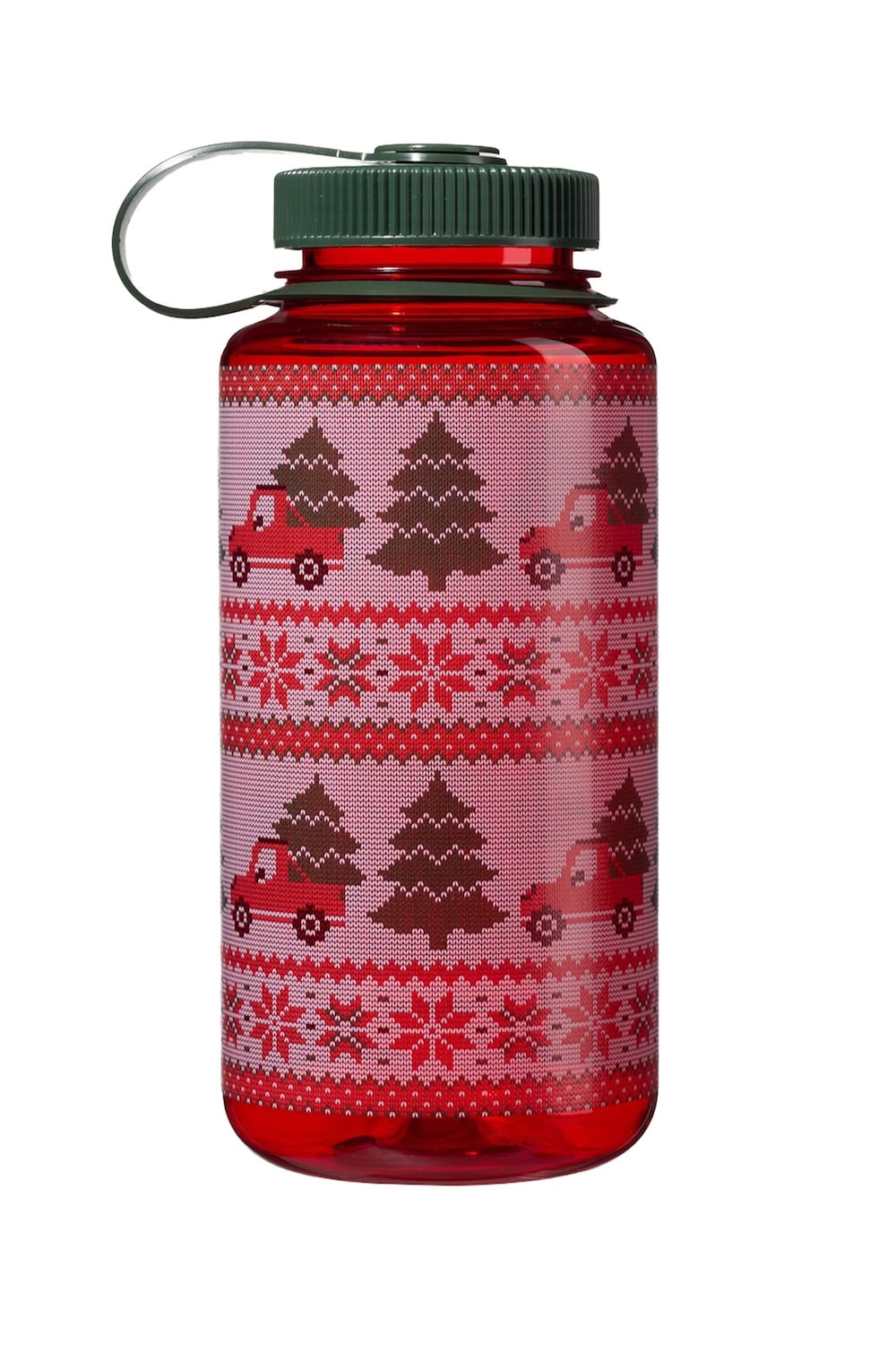 Nalgene product view: 32oz Wide Mouth Ugly Sweater Bottle W8 — 32oz Wide Mouth Ugly Sweater Bottle